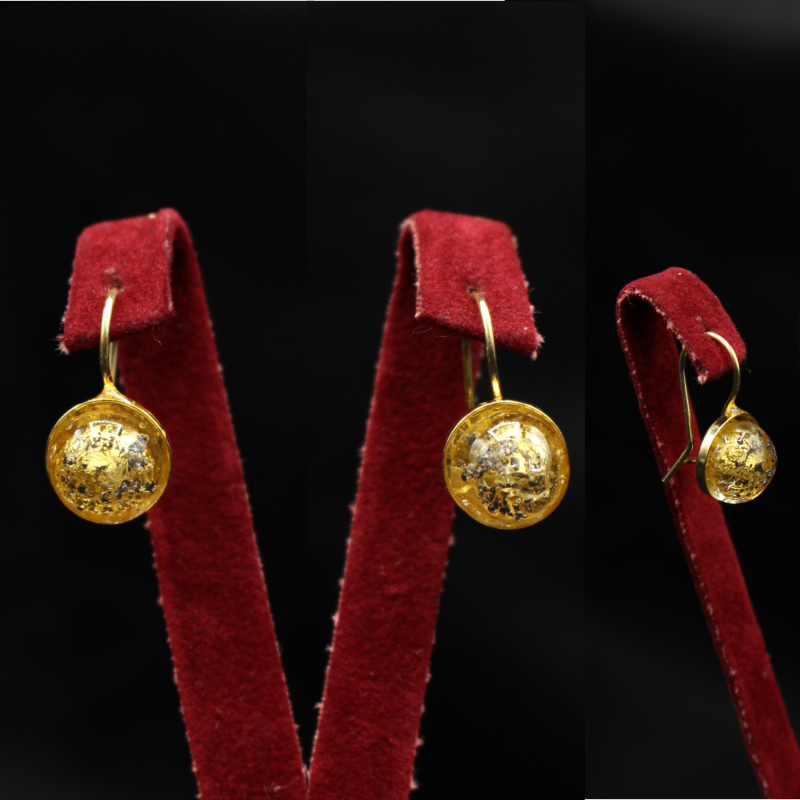 Psyche Collection Pendant Earrings